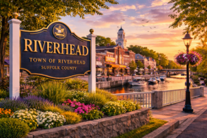 Riverhead Long Island town scene used for a Siben & Siben LLP personal injury page