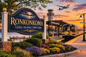 Ronkonkoma Long Island town scene used for a Siben & Siben LLP personal injury page