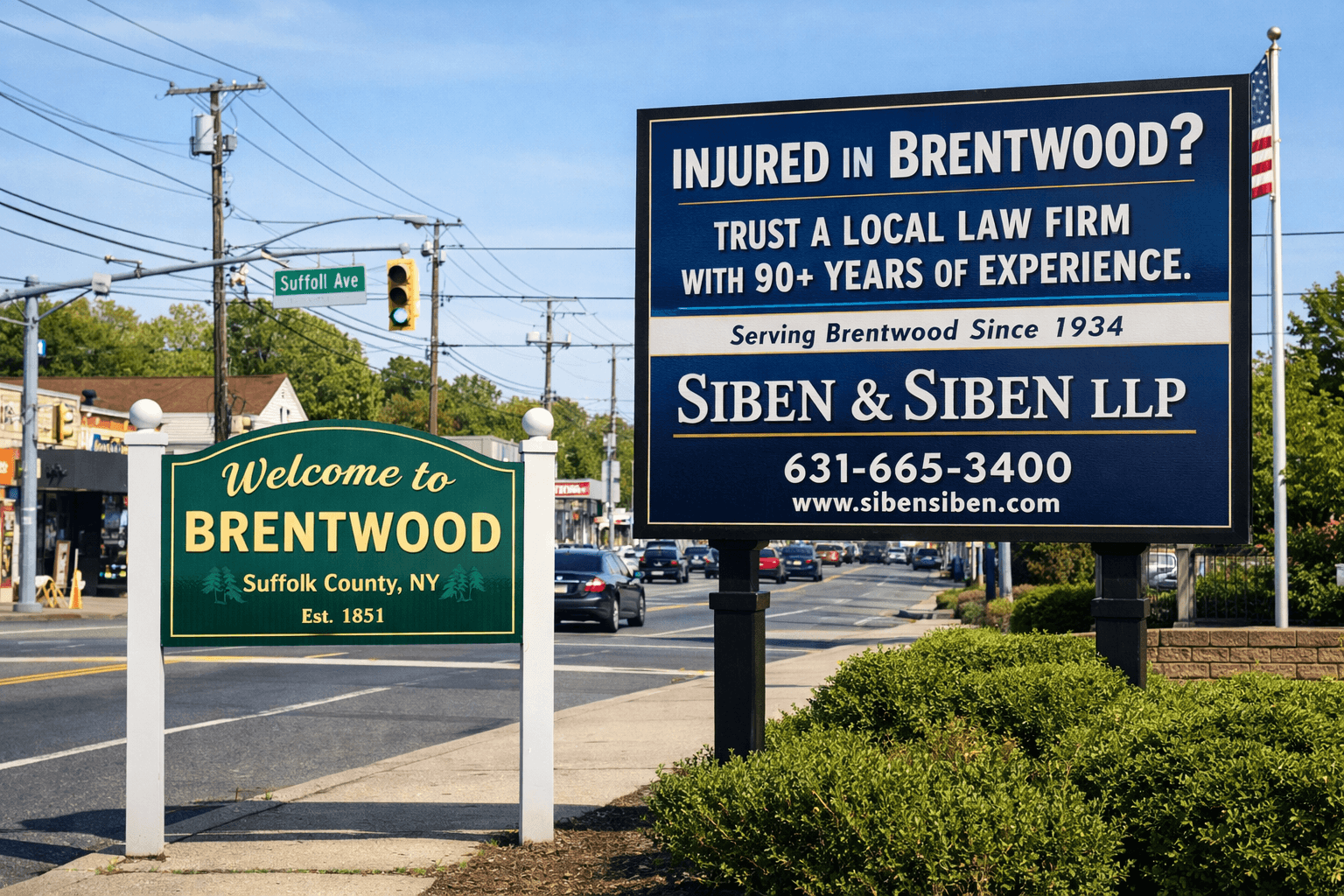 Brentwood NY personal injury lawyer Suffolk County Long Island