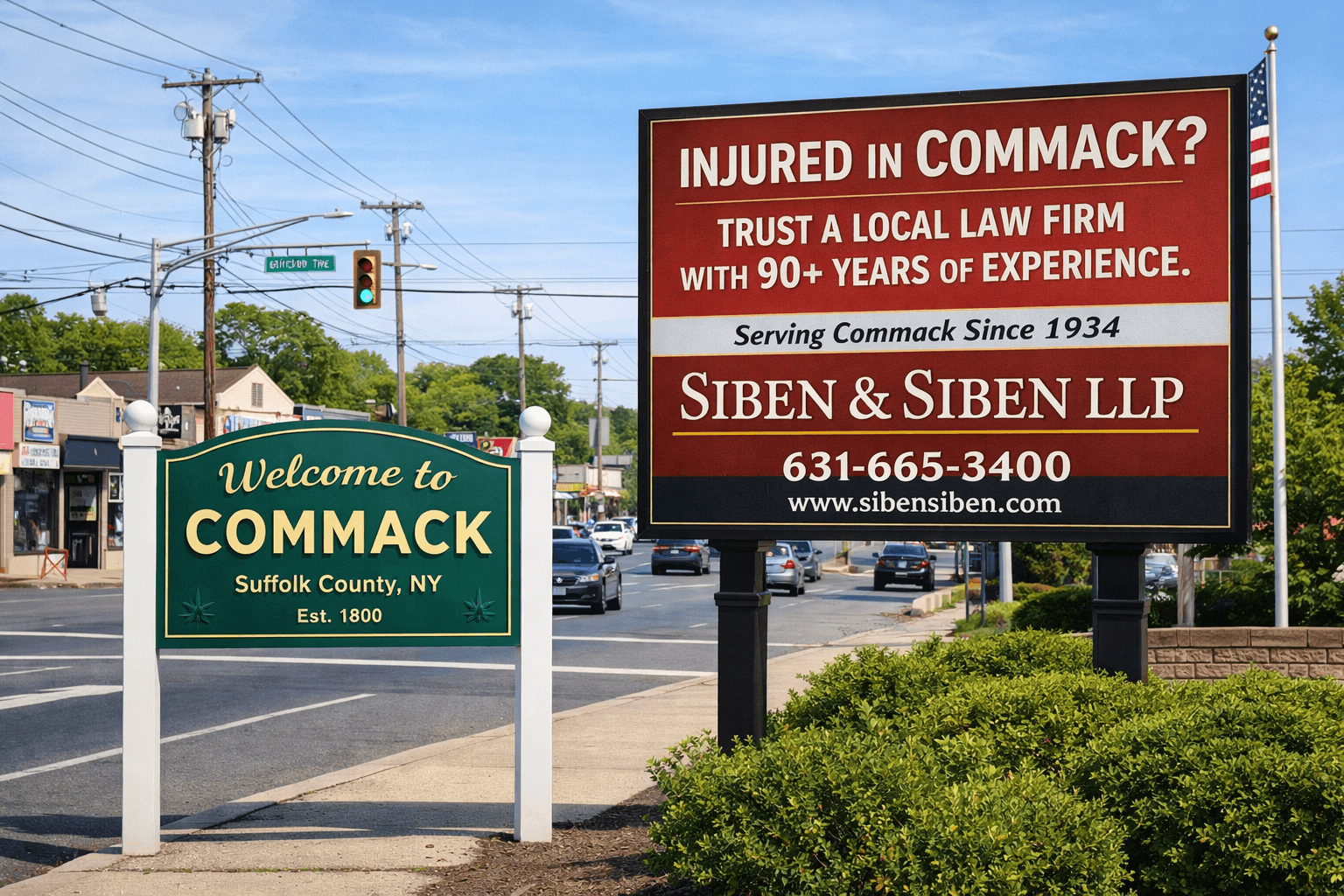Commack NY personal injury lawyer Suffolk County Long Island